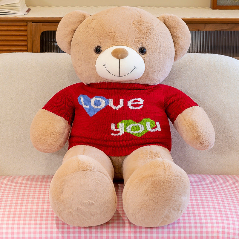KFX-6897469 Cuddly Plush Teddy Bear in Various Colors for Comfort and Sleep