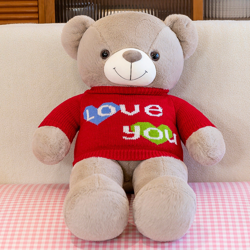 KFX-6897469 Cuddly Plush Teddy Bear in Various Colors for Comfort and Sleep