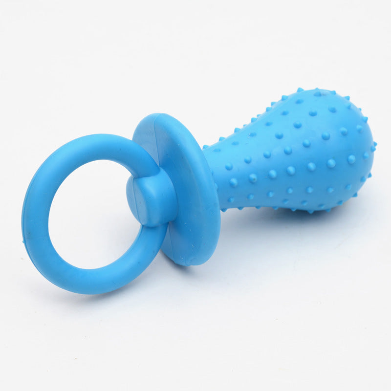 KFX-6898621 Three-Color TPR Rubber Ring Toy for Dogs - Durable Chew and Molar Stimulating Toy