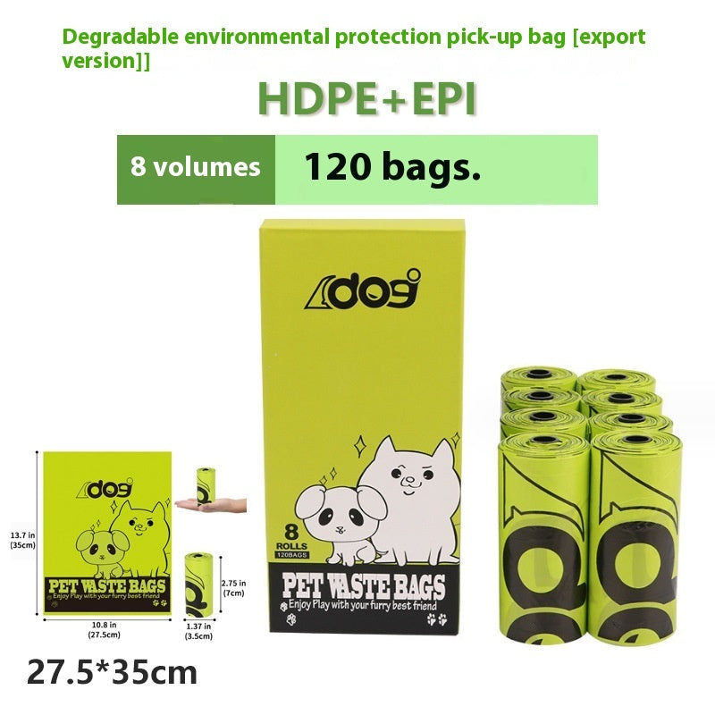KFX-6900029 Compact Dog Toilet Collection Bag with Fecal Bags for Small and Large Dogs