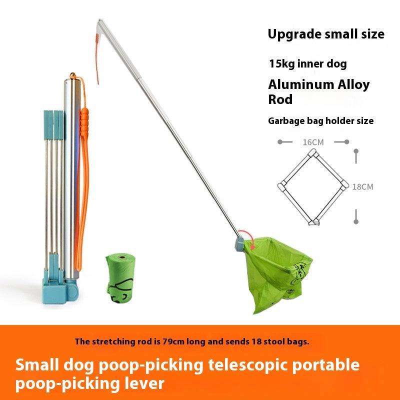 KFX-6900029 Compact Dog Toilet Collection Bag with Fecal Bags for Small and Large Dogs