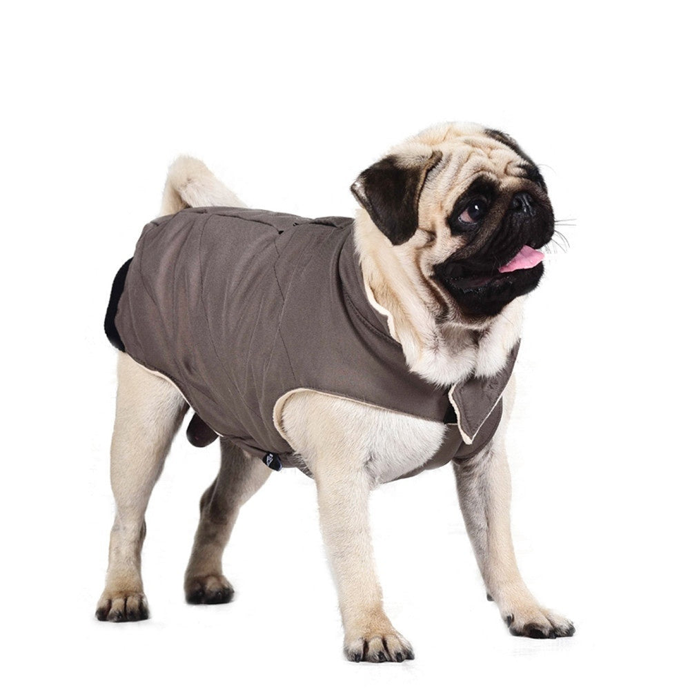 KFX-6901949 Cotton Vest for Dogs in Blue, Red, and Gray - Available in Sizes S to XXL