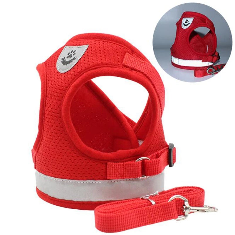 KFX-6903229 Reflective and Breathable Pet Harness for Dogs and Cats - Adjustable Sizes Available
