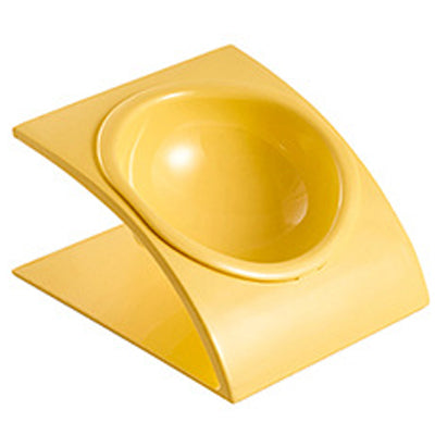 KFX-6903741 Melamine Flat Face Pet Bowl for Cats and Small Dogs - 18x16x10cm