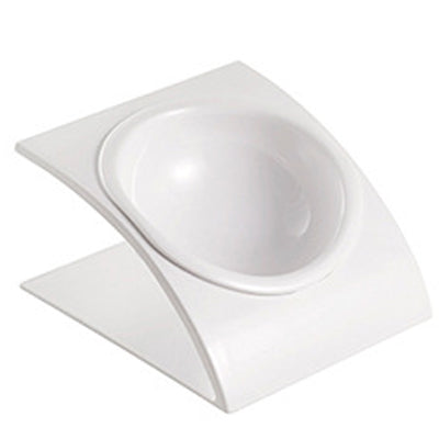 KFX-6903741 Melamine Flat Face Pet Bowl for Cats and Small Dogs - 18x16x10cm