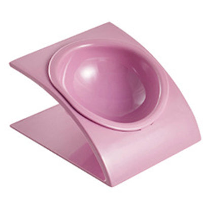 KFX-6903741 Melamine Flat Face Pet Bowl for Cats and Small Dogs - 18x16x10cm