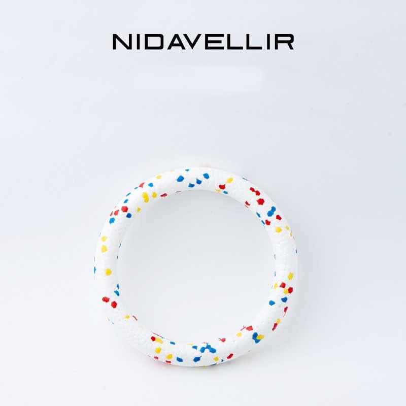 KFX-6905021 Soft Floating Dog Toy Ball and Ring – Interactive Chew Toy for Medium and Large Dogs, Durable and Easy to Clean