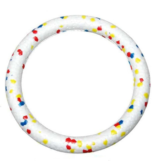 KFX-6905021 Soft Floating Dog Toy Ball and Ring – Interactive Chew Toy for Medium and Large Dogs, Durable and Easy to Clean