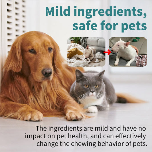 KFX-6908989 Pet Behavior Correction Chewing Spray for Cats and Dogs - 100ml
