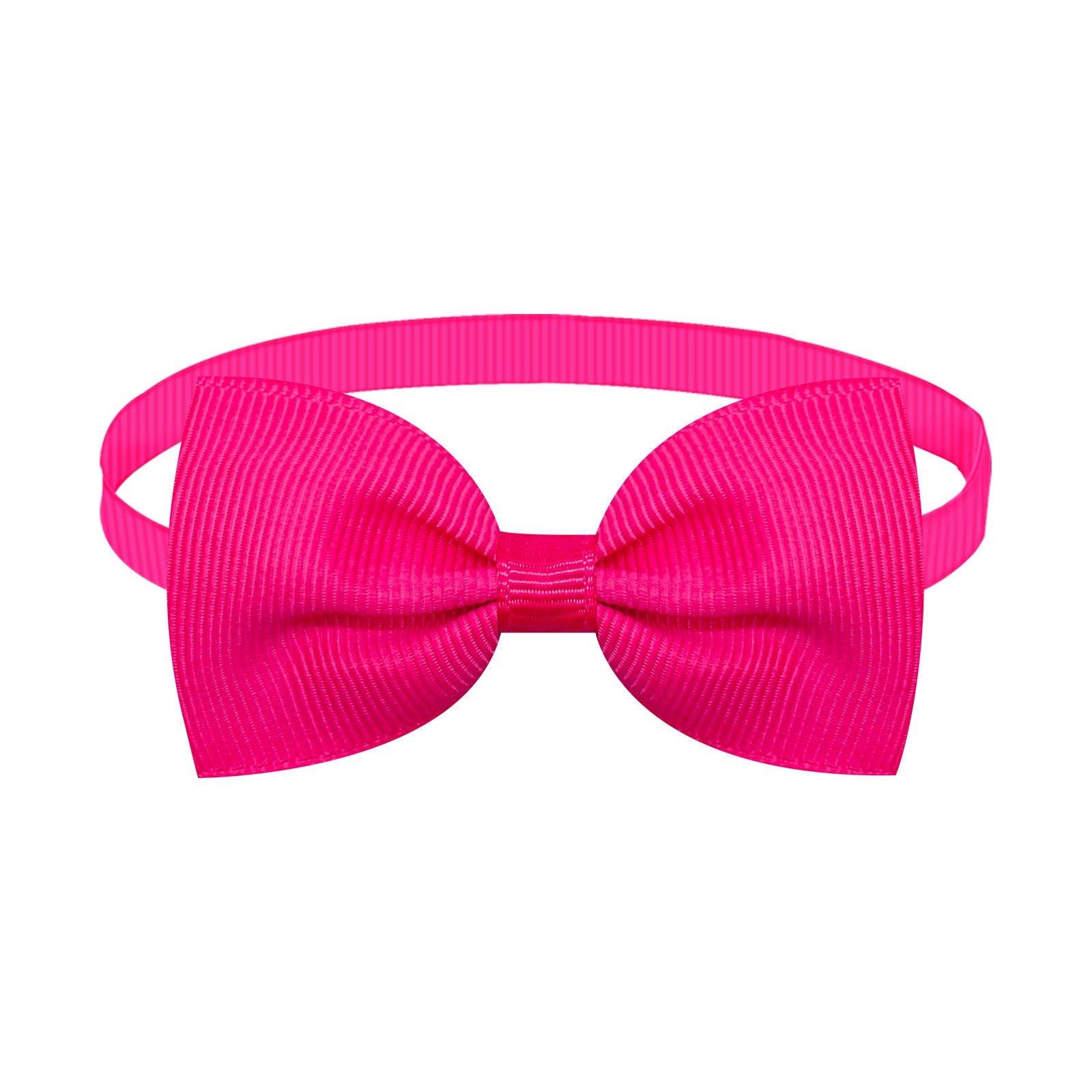 KFX-6911549 Adjustable Tie Bow for Cats and Dogs - Monochrome Colors for Every Season