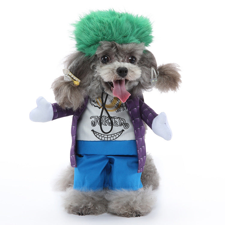 KFX-6911677 Cartoon-Themed Polyester Puppy Clothes for Dogs in Various Colors and Sizes