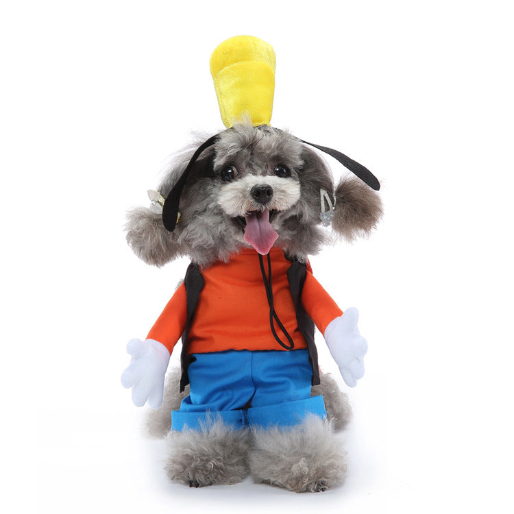 KFX-6911677 Cartoon-Themed Polyester Puppy Clothes for Dogs in Various Colors and Sizes