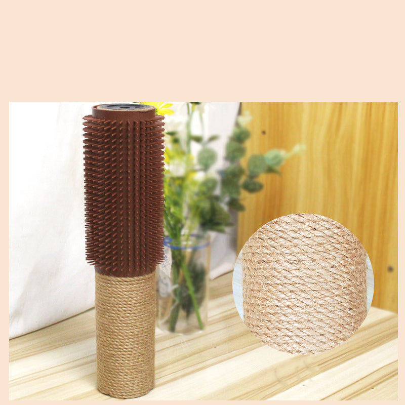 KFX-6916541 Sisal Cat Scratching Post - Durable Scratching Device for Cat's Face, 30x5.8 cm