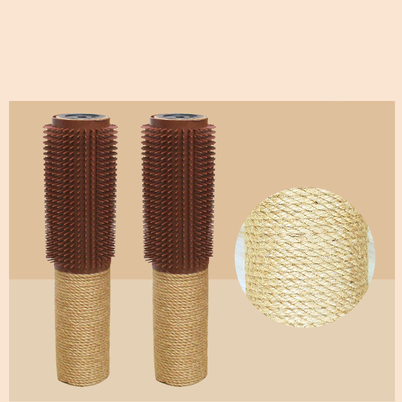 KFX-6916541 Sisal Cat Scratching Post - Durable Scratching Device for Cat's Face, 30x5.8 cm