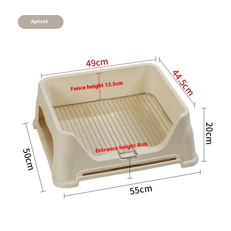 KFX-6918717 Large Stainless Steel Mesh Frame for Dog Restroom with 15mm and 18mm Mesh Options
