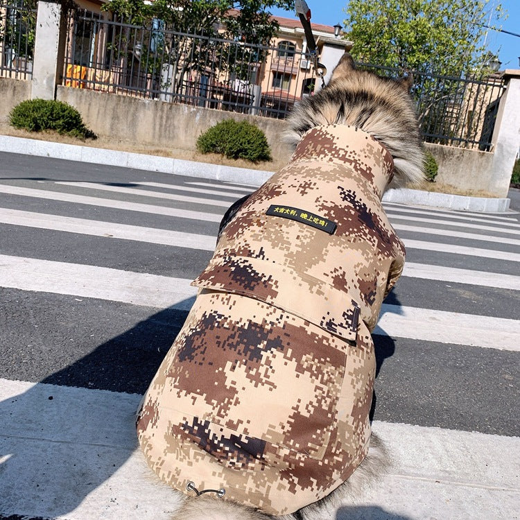 KFX-6919229 Custom Camouflage Outdoor Clothing for Pets - 100% Cotton