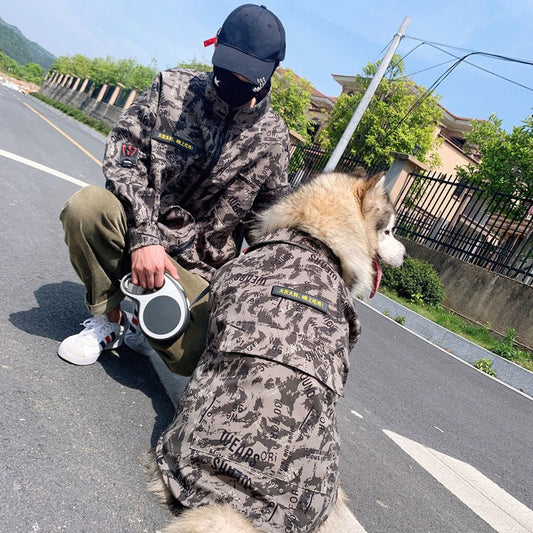 KFX-6919229 Custom Camouflage Outdoor Clothing for Pets - 100% Cotton
