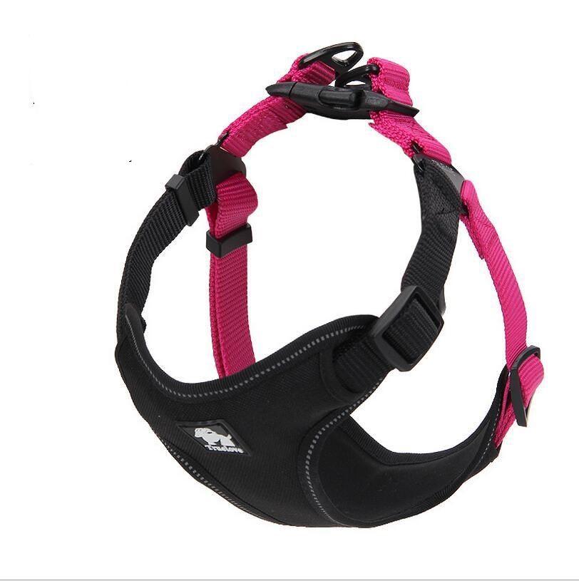 KFX-6924093 Durable Explosion-Proof Dog Chest Harness with Traction Rope for All Breeds