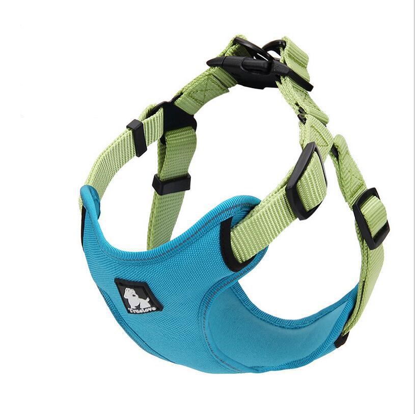 KFX-6924093 Durable Explosion-Proof Dog Chest Harness with Traction Rope for All Breeds