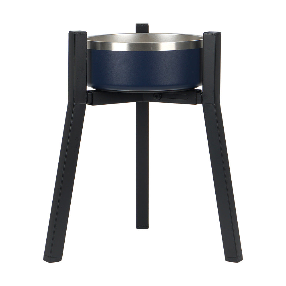 KFX-6926781 Adjustable Iron Dog Bowl with Round Tube Bracket