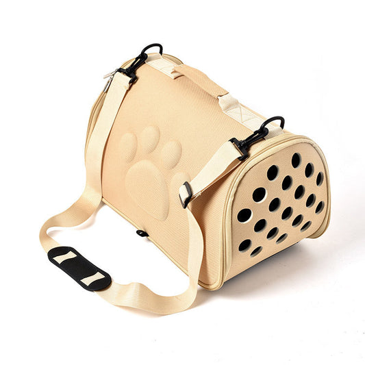 KFX-6927037 Space Dog Bag – EVA Material, Comfortable & Breathable, Size M (42x26x26cm, Up to 4kg) & L (52x32x32cm, Up to 7.5kg)