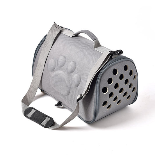 KFX-6927037 Space Dog Bag – EVA Material, Comfortable & Breathable, Size M (42x26x26cm, Up to 4kg) & L (52x32x32cm, Up to 7.5kg)