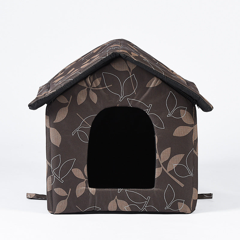 KFX-6930621 Outdoor Waterproof Pet Kennel in Multiple Camouflage Designs, Available in Sizes S, M, L