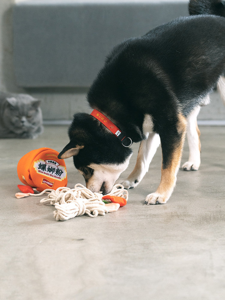 KFX-6931389 Snail Powder Hot Pot Sniffing Toy for Dogs - Interactive Treat Dispenser