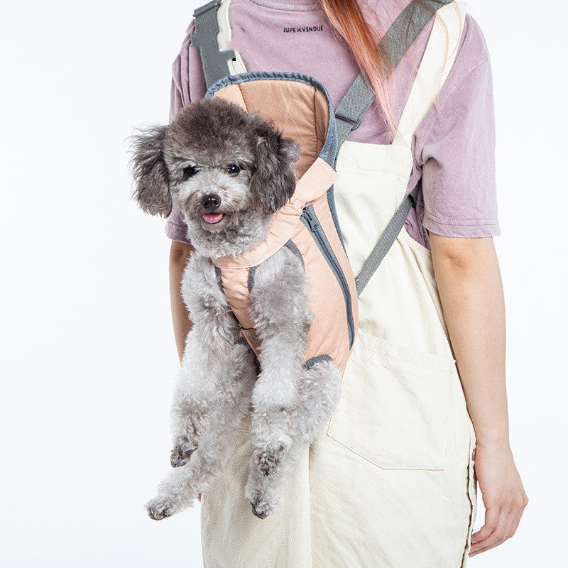 KFX-6932797 Pet Outing Carrying Strap Backpack for Cats and Dogs - Adjustable Sizes Available