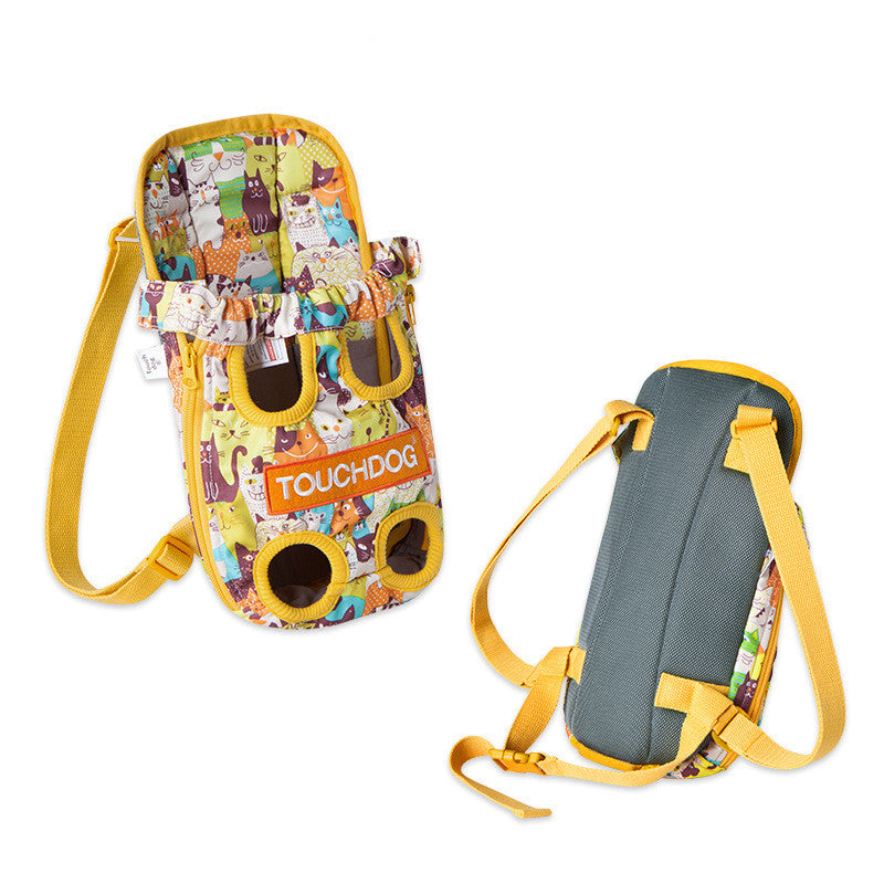 KFX-6932797 Pet Outing Carrying Strap Backpack for Cats and Dogs - Adjustable Sizes Available