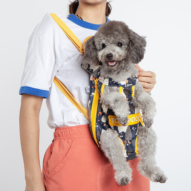 KFX-6932797 Pet Outing Carrying Strap Backpack for Cats and Dogs - Adjustable Sizes Available
