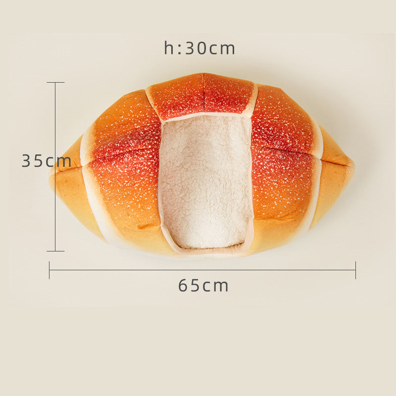 KFX-6934589 Civet Cat Litter Warm Bread Series for Small Dogs and Cats - Whole Wheat, Fried Egg Toast, Croissant Varieties