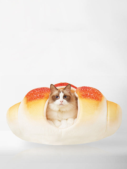 KFX-6934589 Civet Cat Litter Warm Bread Series for Small Dogs and Cats - Whole Wheat, Fried Egg Toast, Croissant Varieties