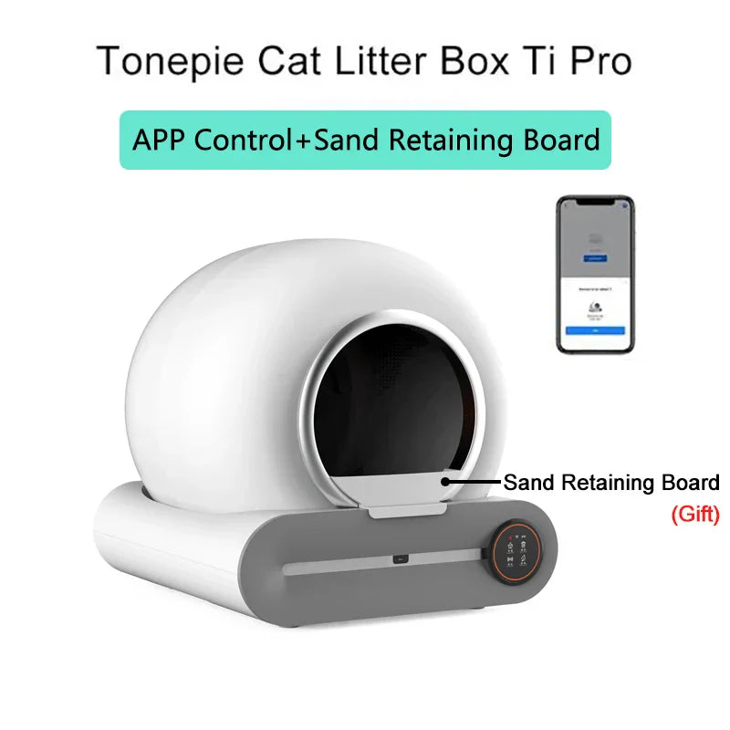 KFX-693971 Automatic Self-Cleaning Cat Litter Box with Large Capacity and Smart Features