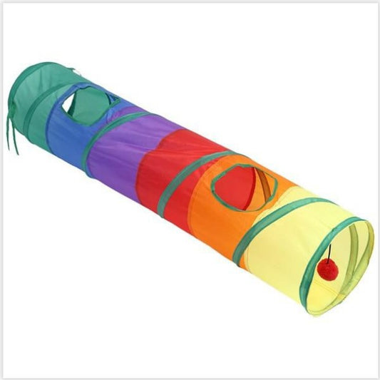 KFX-6941373 My Neighbor Totoro Cat Tunnel Toy - Splicing Design, Polyester, 120cm Long