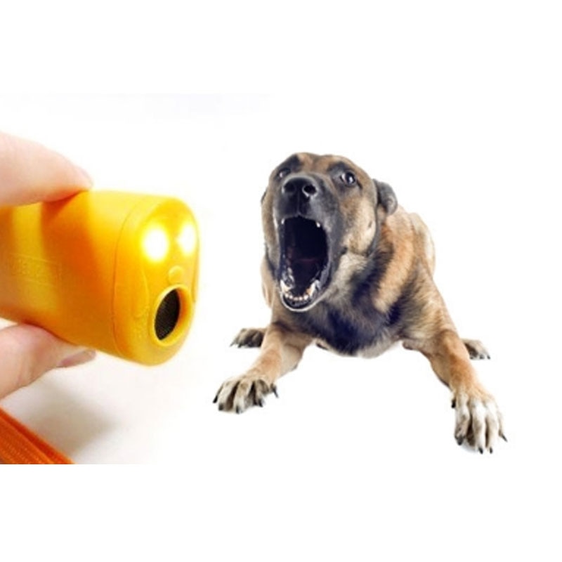 KFX-6945341 Ultrasonic Dog Trainer & Repellent with Strong Light Function