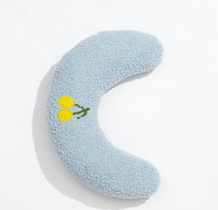 KFX-6948669 U-Shaped Cat and Dog Pillow for Cervical Spine Support, Plush Toy in Various Patterns