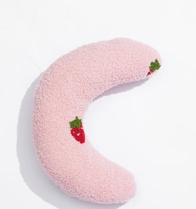 KFX-6948669 U-Shaped Cat and Dog Pillow for Cervical Spine Support, Plush Toy in Various Patterns