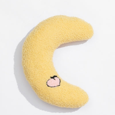 KFX-6948669 U-Shaped Cat and Dog Pillow for Cervical Spine Support, Plush Toy in Various Patterns