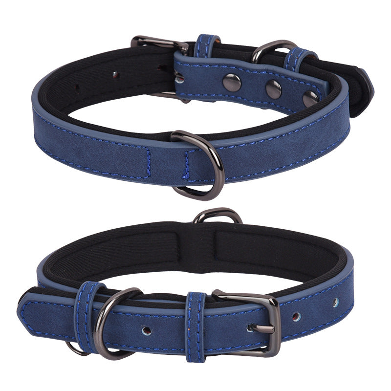 KFX-6949821 Engraved Anti-Lost Nameplate Dog Collar with Breathable Harness and Leash Options