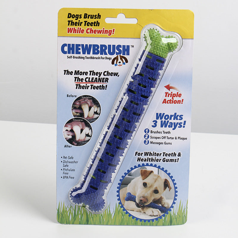 KFX-6952637 Silicone Molar Chew Toy for Dogs - Fashionable and Simple Design