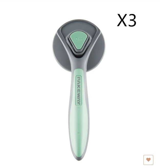 KFX-6953405 Self-Cleaning Pet Comb for Cats and Dogs - Gentle Massage & Easy Hair Removal