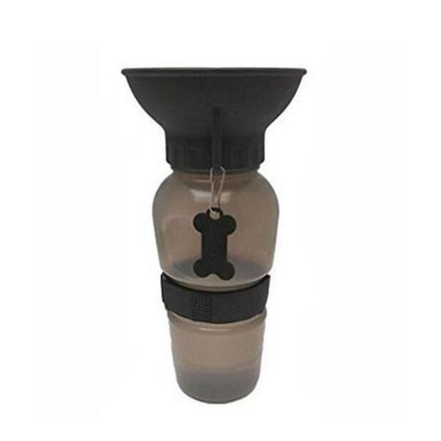 KFX-6953661 Portable Water Bottle for Dogs and Cats - Leak-Proof Outdoor Drinking Solution in Blue, Pink, and Brown