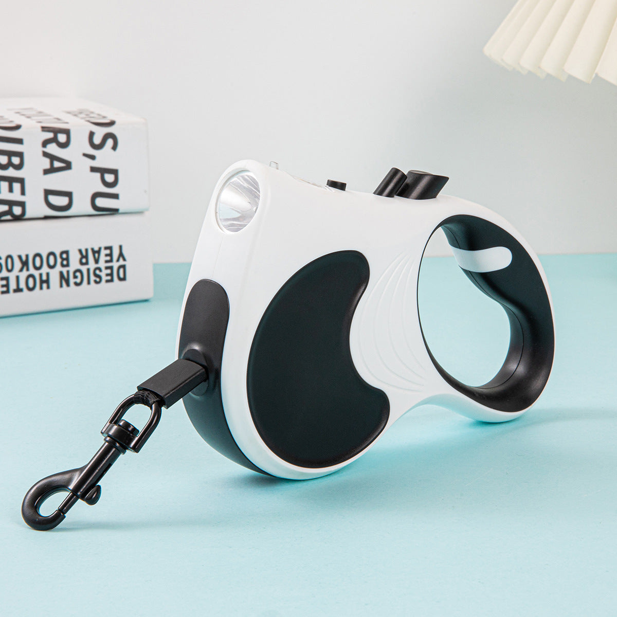KFX-6957373 Automatic Retractable Pet Leash with Integrated Light - Multiple Colors Available