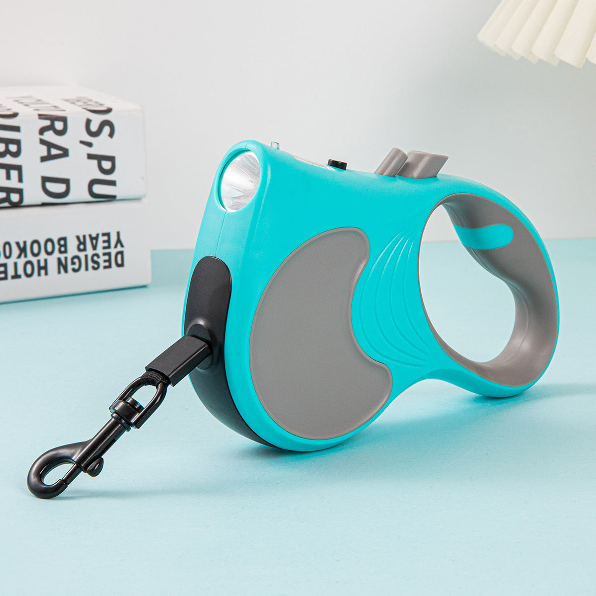 KFX-6957373 Automatic Retractable Pet Leash with Integrated Light - Multiple Colors Available