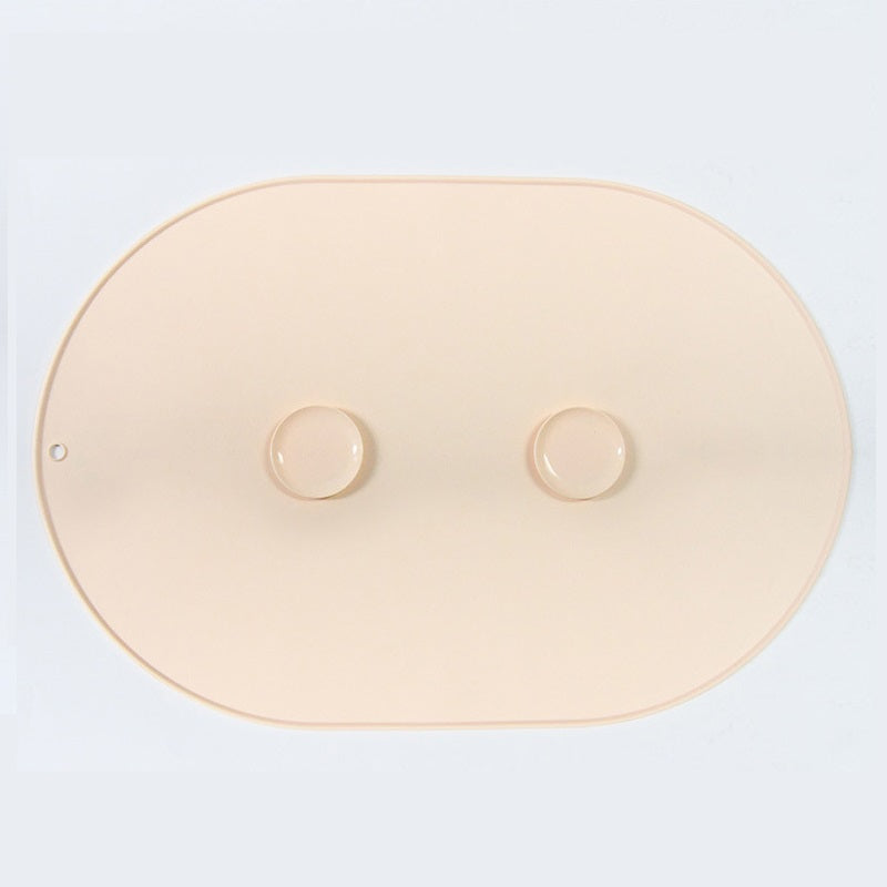 KFX-6960829 Suction Cup Silicone Licking Mat for Dogs and Cats – Anti-Spill Feeding Placemat