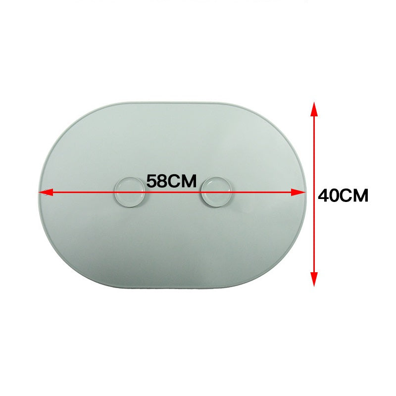 KFX-6960829 Suction Cup Silicone Licking Mat for Dogs and Cats – Anti-Spill Feeding Placemat