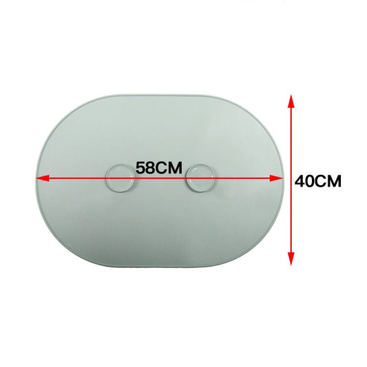 KFX-6960829 Suction Cup Silicone Licking Mat for Dogs and Cats – Anti-Spill Feeding Placemat