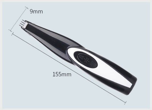 KFX-6964925 Mini Hair Clippers for Small Pets with USB Charging and Battery Operation