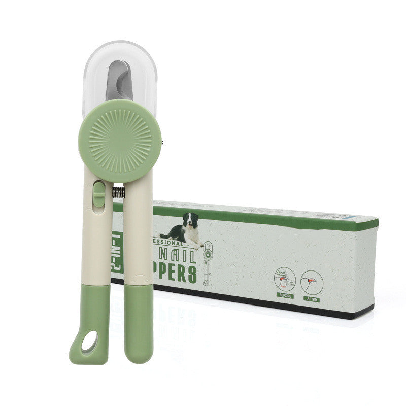 KFX-6967101 Pet Nail Clippers with Anti-Blood Position for Dogs - Solid Color Options Available